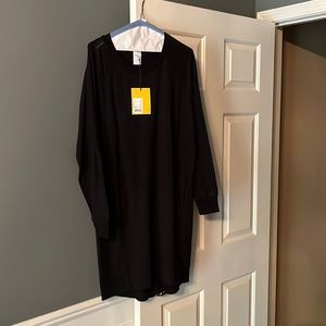 Black Long Sleeved Dress